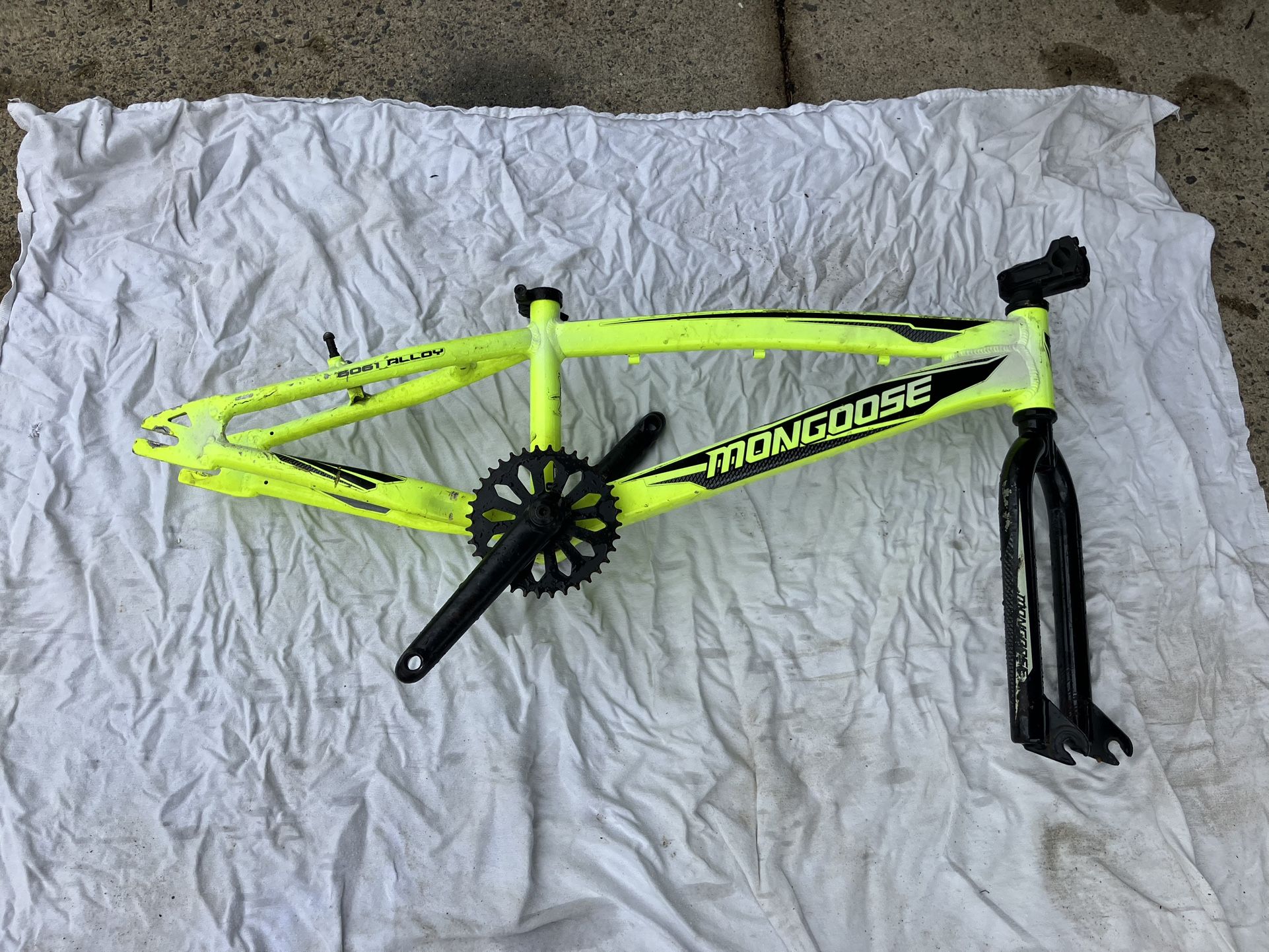 Green Bmx Bike