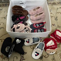 Lots Of Baby Shoes 10 Pairs Take All Price 