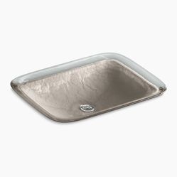 Inia
20-3/4" rectangular drop-in bathroom sink, no overflow

K-2773-G3-B11