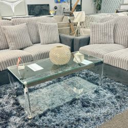 Weekend Pre Sale🤑Beautiful Two Tone White & Grey Sofa&Loveseat Available (Limited Time) $999