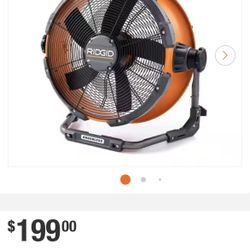 RIDGID 18V Brushless Hybrid 18 in. Drum Fan (Tool Only)