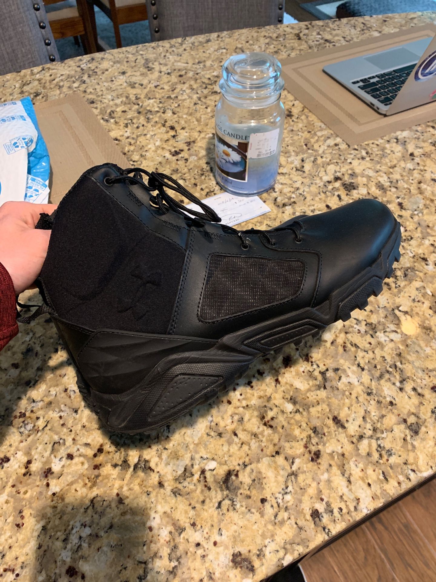 UA tactical work boot. Size 10.5