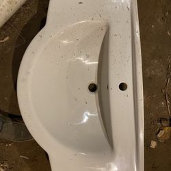 36” Sink to the Wall