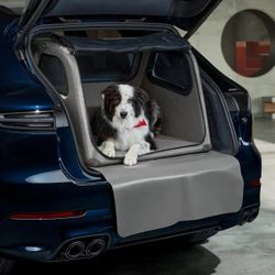 Porsche Luggage Compartment Box for dogs Large Kennel Crate Inflatable OEM Cayenne