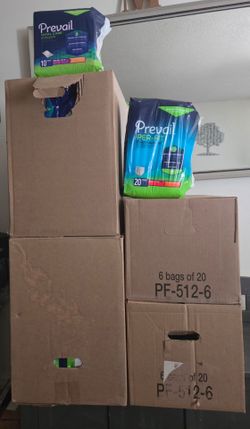 Adult diapers and pee pads size M
