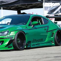 Widebody Fenders SCION FRS TOYOTA 86 SUBARU BRZ V3 STYLE REAR FENDER PANEL WIDE BODY BODY KITS BODYKITS BODYKIT BODY KIT LIQUIDATION SALE 