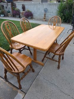 Table and Chairs