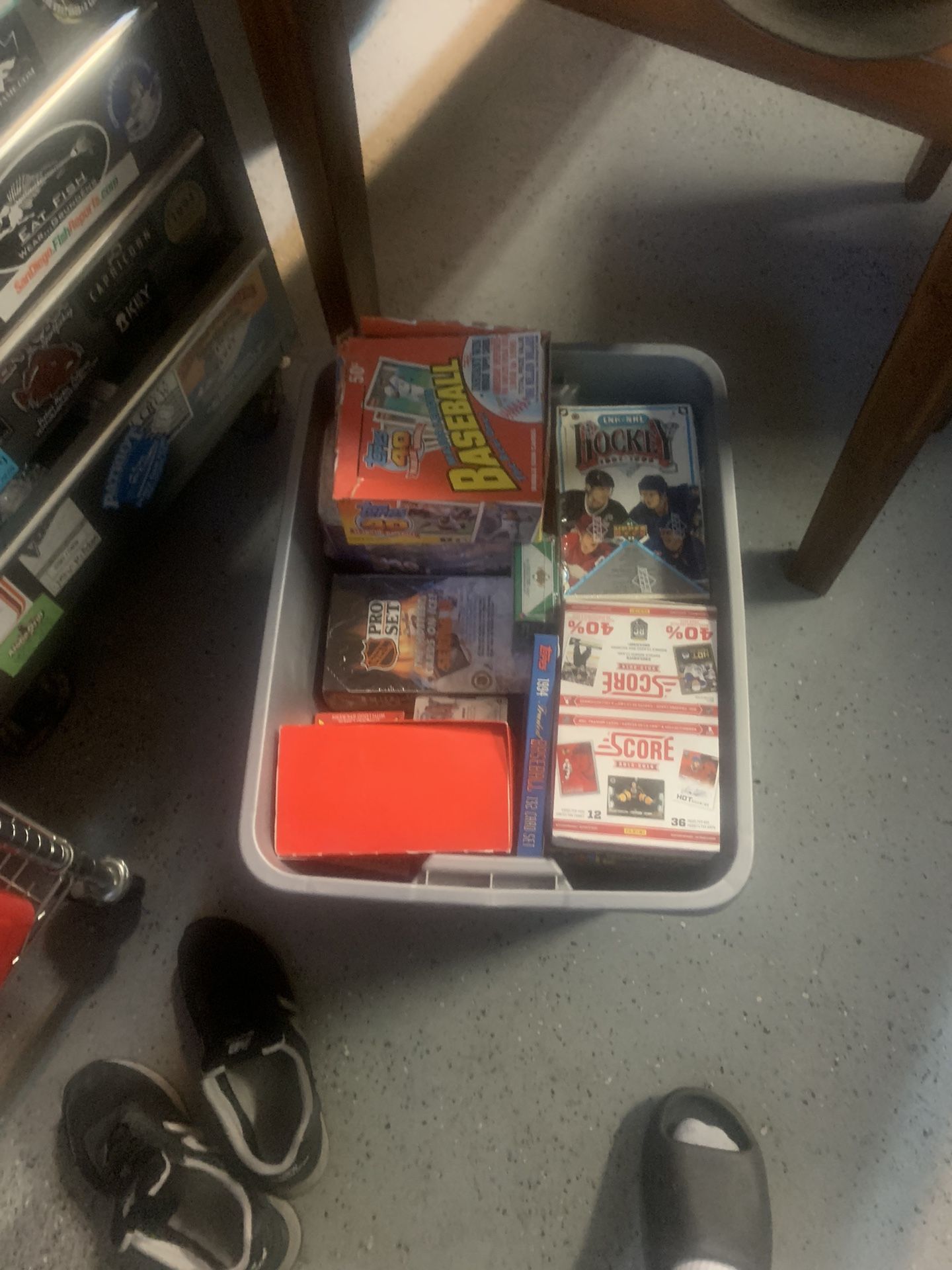 Sealed Sports Cards Boxes