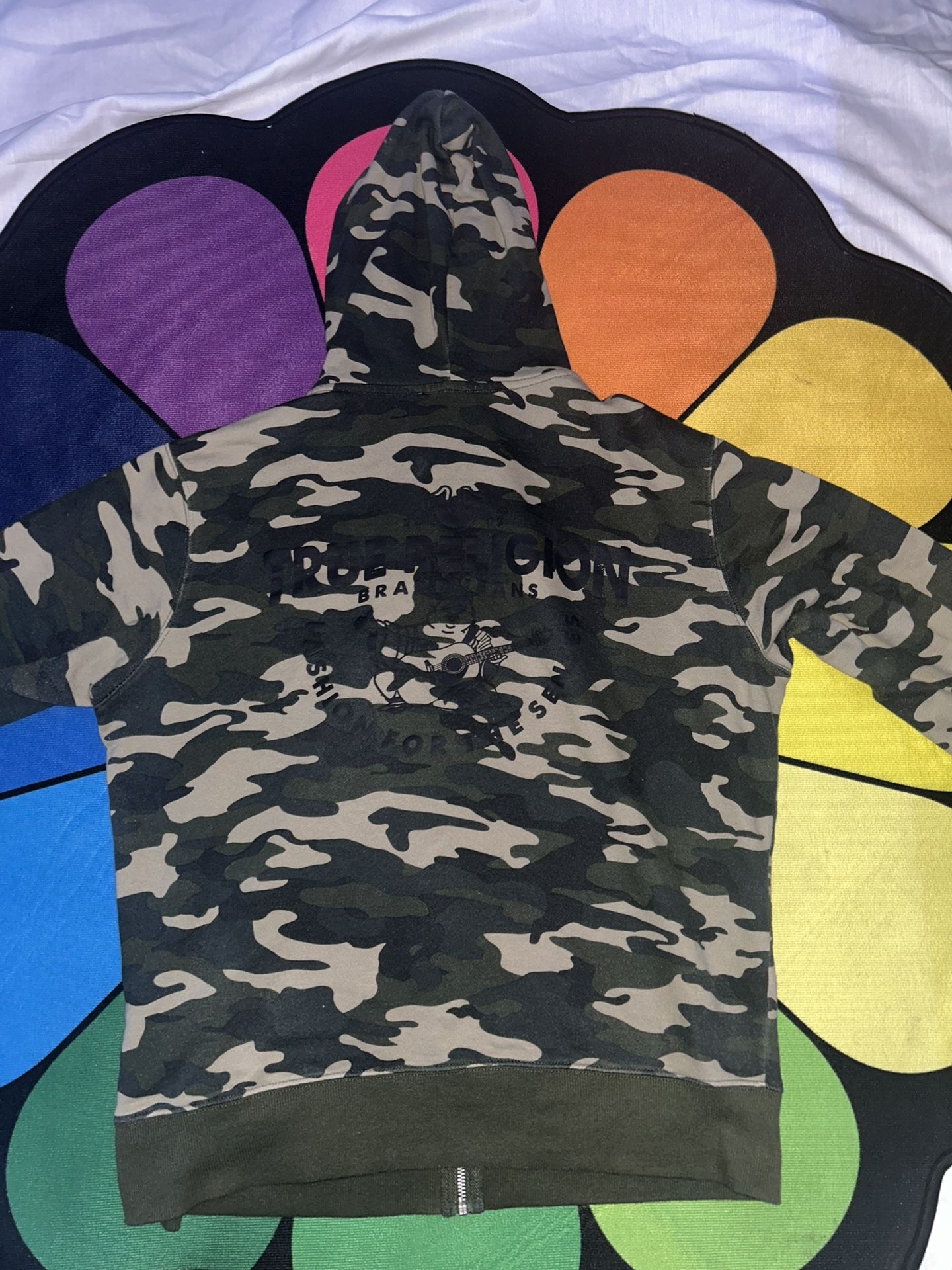 True Religion Camo Hoodie