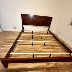 King Size Bed, Solid Wood 