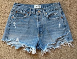 AGOLDE denim shorts (size 25)