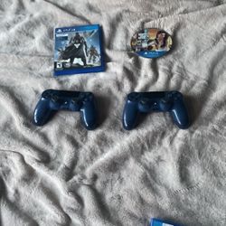 2 PS4 Controllers And Destiny 1,2 And Gta 5 