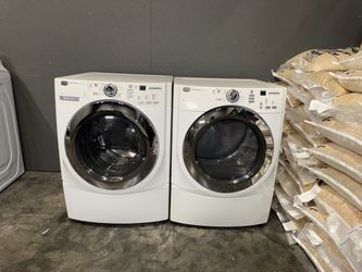 MAYTAG XL CAPACITY WASHER DRYER ELECTRIC SET 