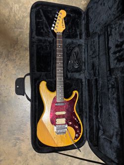 JB Player Stratocaster with Floyd Rose Whammy Set Up.