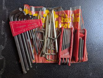 Allen wrenches 