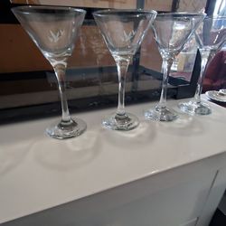 Grey Goose martini glasses 14 piece
