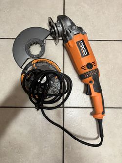15 Amp Corded 7in. Twist Handle Angle Grinder