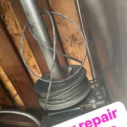 Brand New Cables, And Door, Garage Door