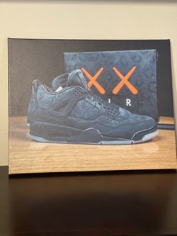 Jordan 4 Kaws Canvas