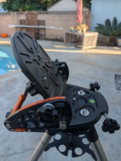 Celestron Equatorial Wedge for NexStar SE 6/8, Evolution, & Origin Telescopes (#93665)