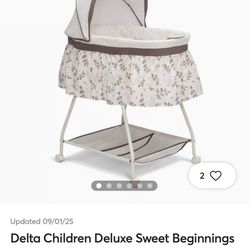 Free Portable Crib , Stroller And Mattress (no Crib)