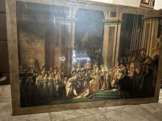 The crowning of Queen Elizabeth