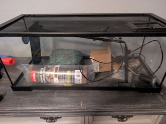 20 gal lizard/tortoise cage