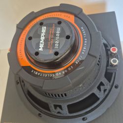 MEMPHIS ( 1 ) 10 INCH 2 OR 4 OHM SELECTABLE VOICE COIL CAR SUBWOOFER 600 WATTS