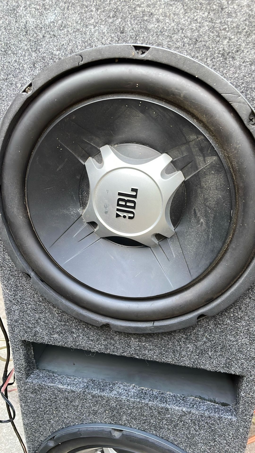 jbl dual voice coils car speakers 12s