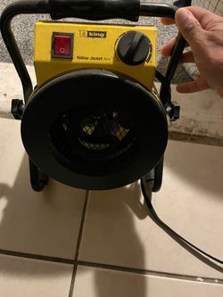 King Electrical Yellow Jacket Mini Portable Heater