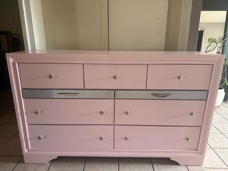 Pink Dresser with