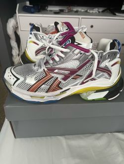 Balenciaga track runners multicolor