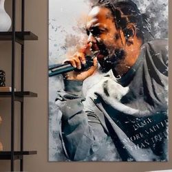 kendrick lamar Canvas Art 