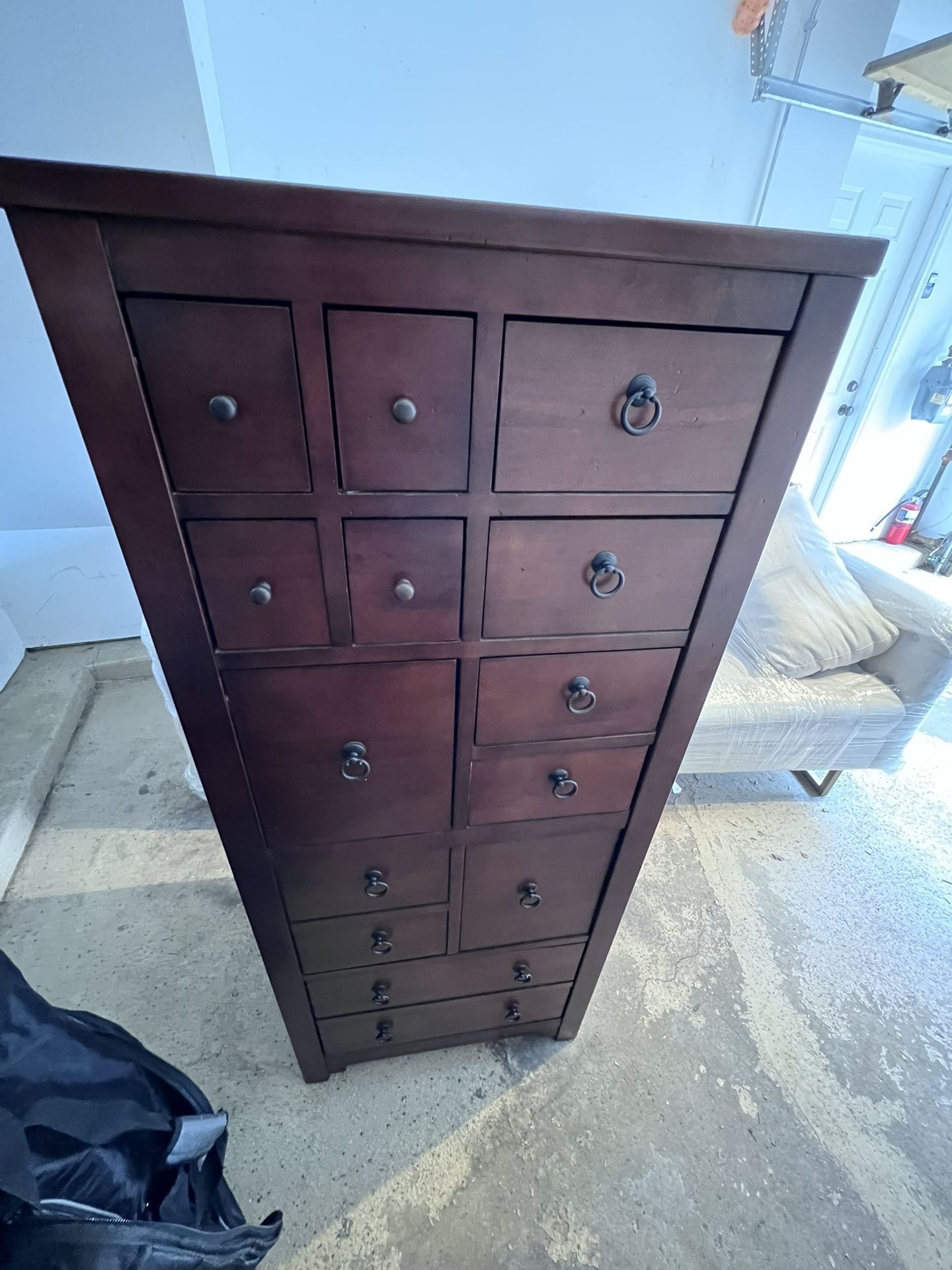 Solid Wood Filing Cabinet/Dresser