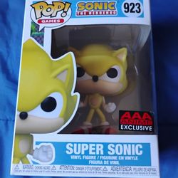 SUPER SONIC - SONIC THE HEDGEHOG FUNKO POP - BRAND NEW 