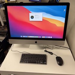 Apple 27” 2014 5K iMac 4ghz Quad Core i7 32gb RAM 1.12TB Fusion Drive 4gb AMD Radeon R9 Graphcis Card macOS Big Sur