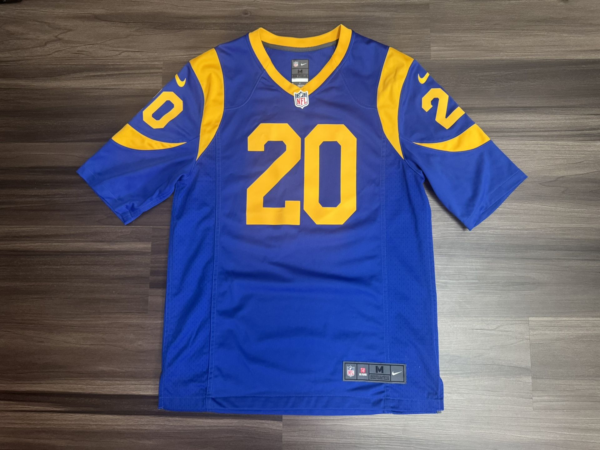Nike Los Angeles Rams Jalen Ramsey #20 Royal Alternate Game Player Jersey Sz M