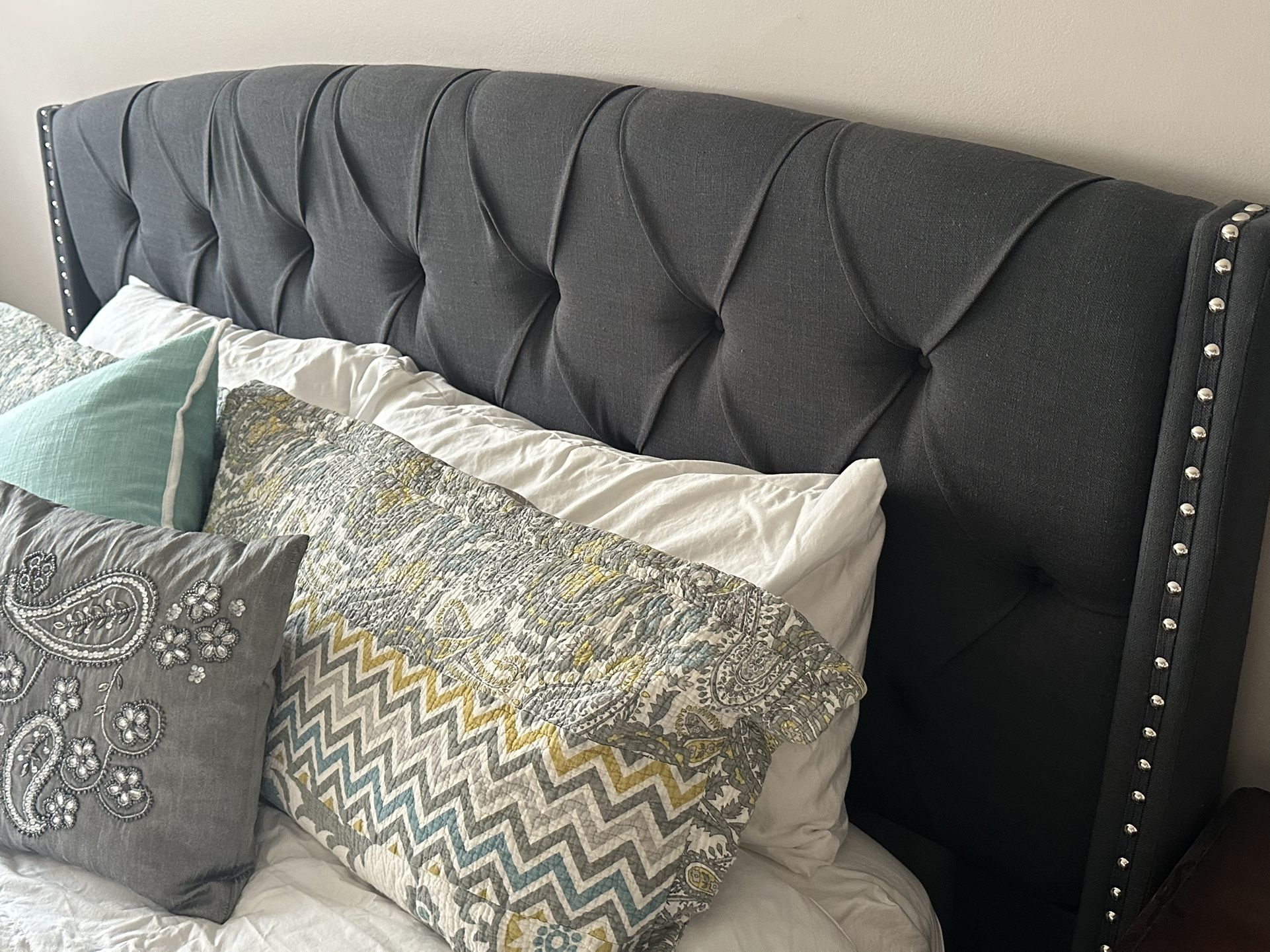 King Bed frame And Mattress