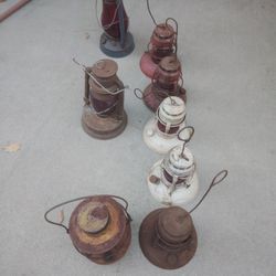 8.    Lámparas.  Antiguas.    ..Del.  Vidrio. .Rojo .Baratas.     Pa.  Que.    En.   Duarte. ..40.......  Cada ..Una.