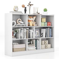 Bookshelf with 8 Storage Cubes