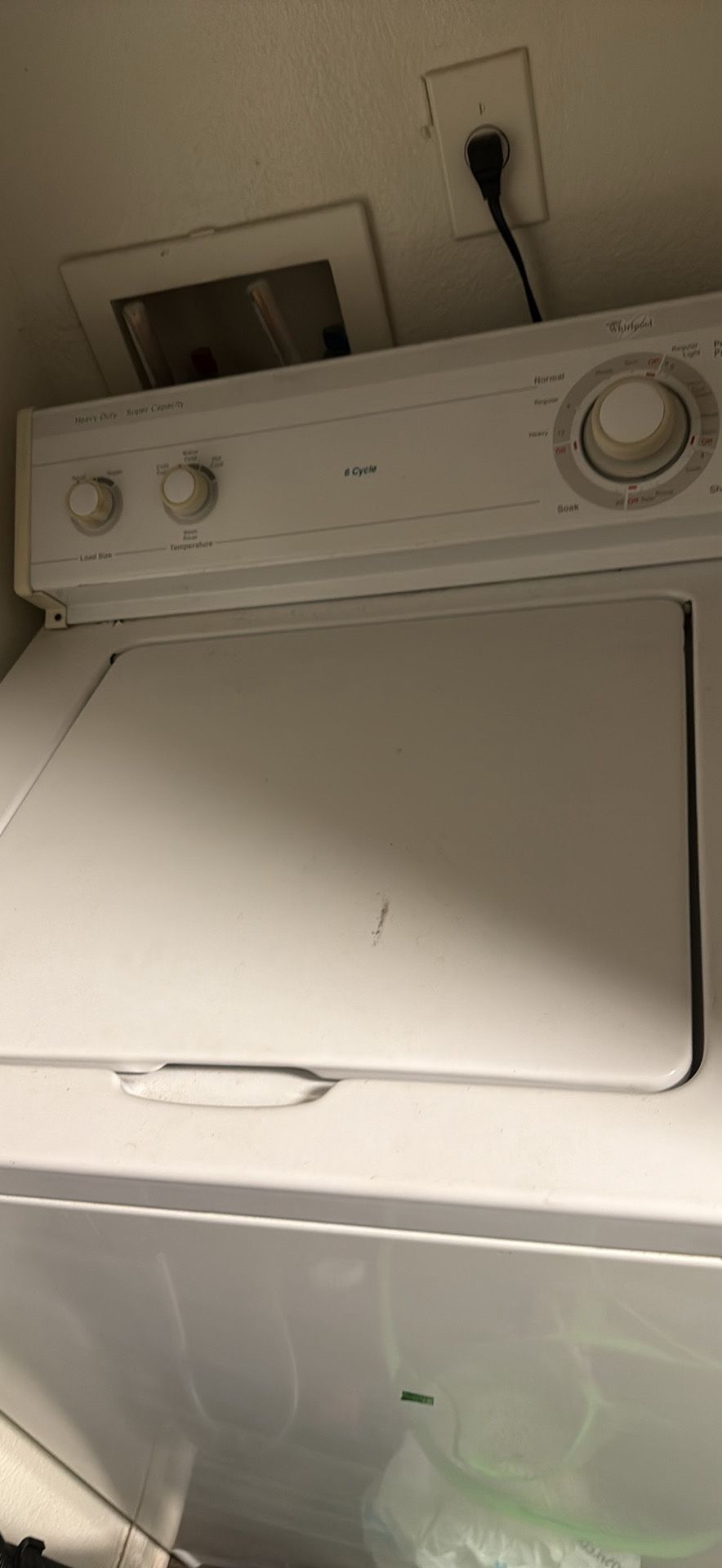 Whirlpool Heavy Duty Super Capacity Electric Washer