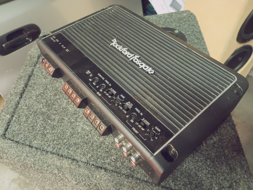 Rockford Fosgate prime R600.4 100×4@4 ohm 150×4@2ohm. FREE DELIVERY DEMO IN THE PORTLAND VANCOUVER AREA 