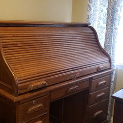 Big Antique Writing Desk / Vintage