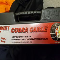 NEW Cobra Cable Car Chains