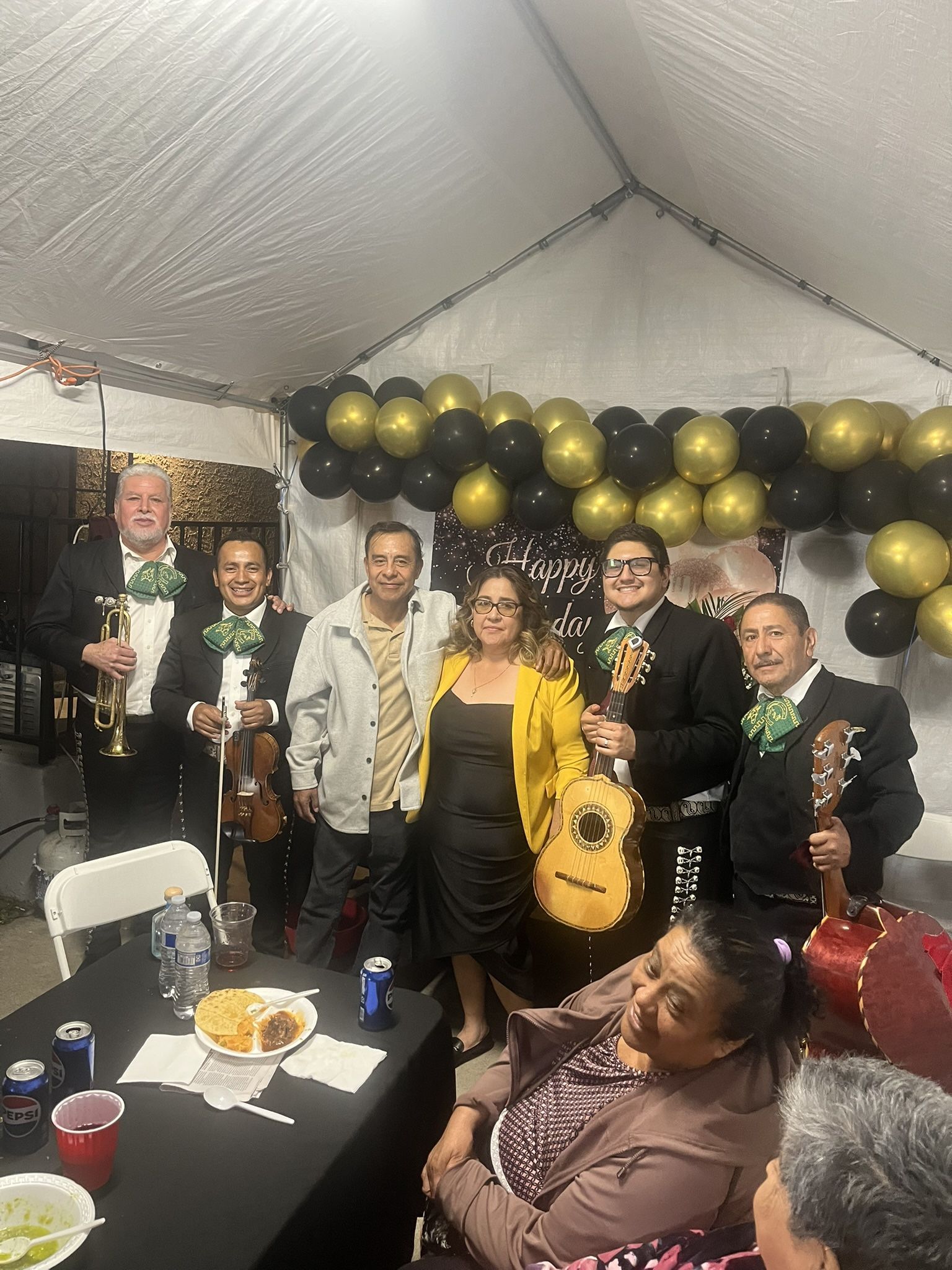 Mariachi Trumpet, Violin, Guitar