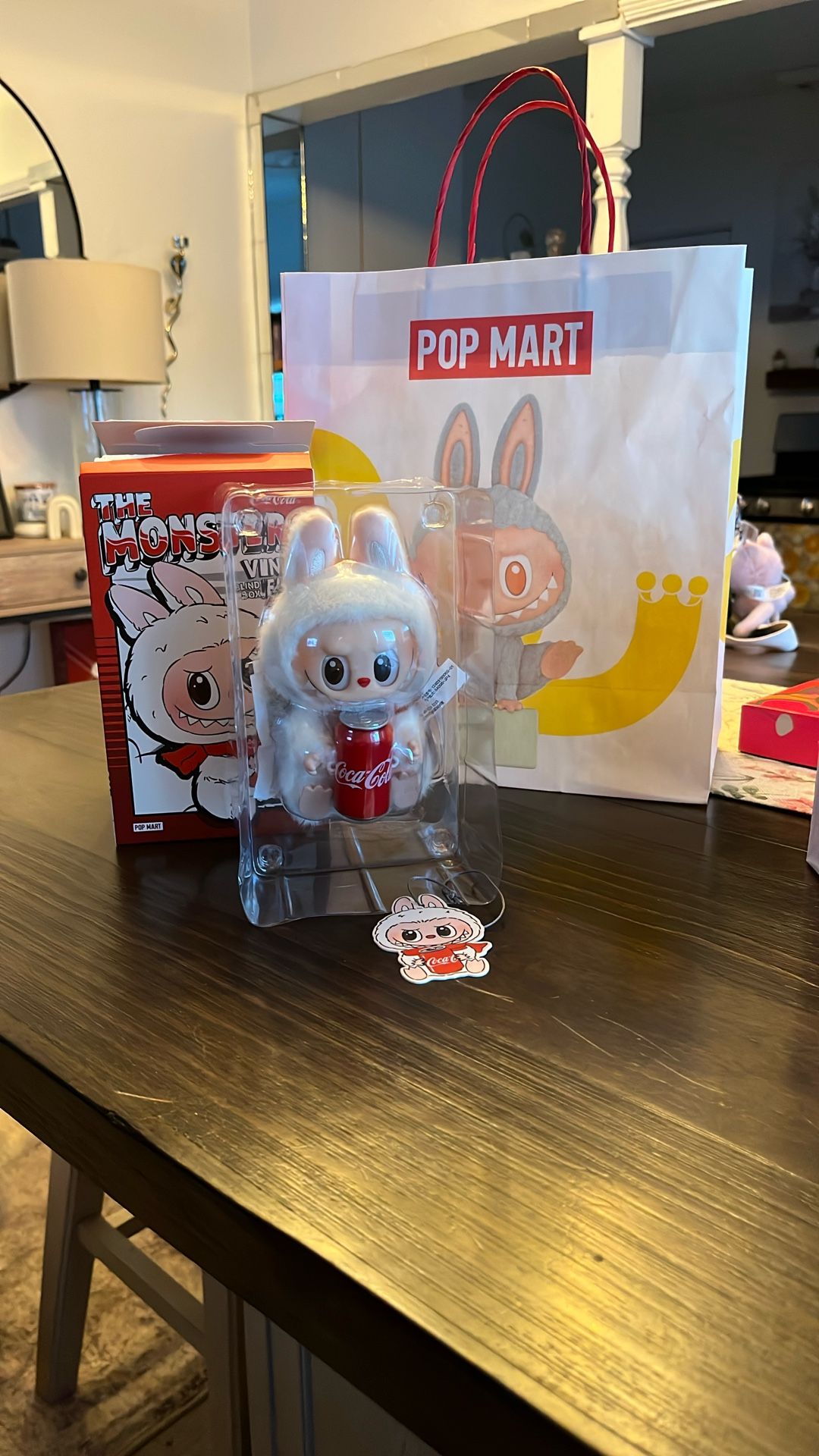 Labubu Monsters Coca Cola 100% Authentic 