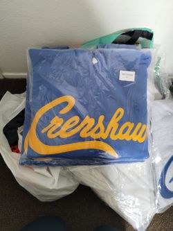 Crenshaw Women's Crop Top Hoodie Size Large, New