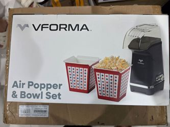 VForma Air Popper & Bowl Set