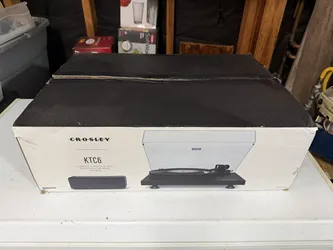 Crosley KTC6 Turntable - Brand New/Open Box