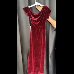Women’s Dress Velvet Size S / Small/ 4 